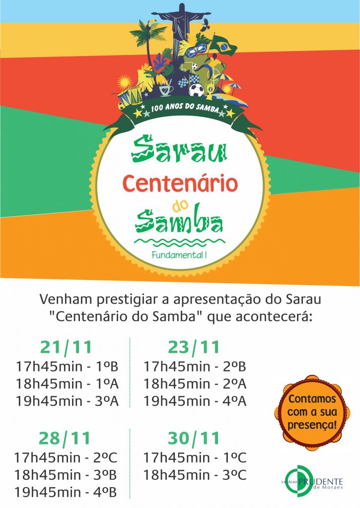 Convite Sarau Samba - curva
